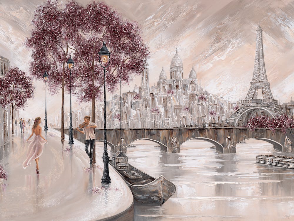Eiffel Tower in Stunning Paris