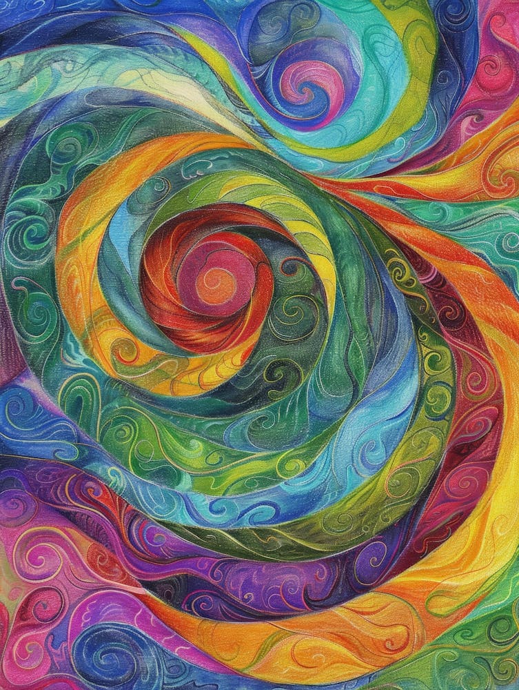 Spiral Painting 1