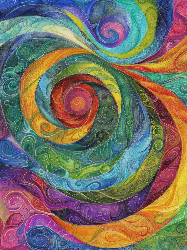 Spiral Painting 1