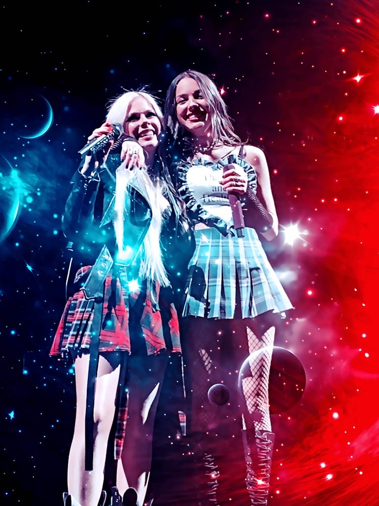 Avril Lavigne and Olivia Rodrigo