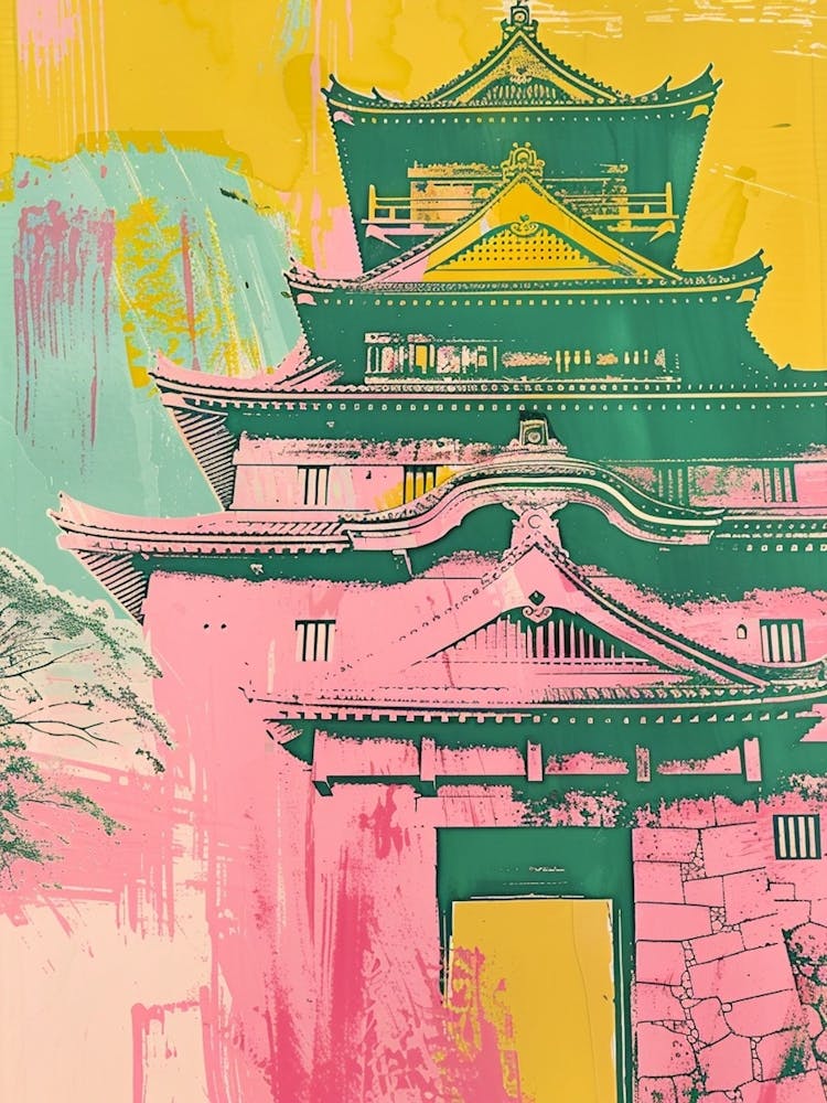 Kanazawa Japan Duotone Silkscreen 4