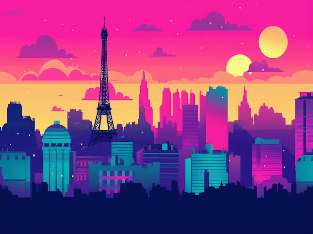 Paris Skyline 3