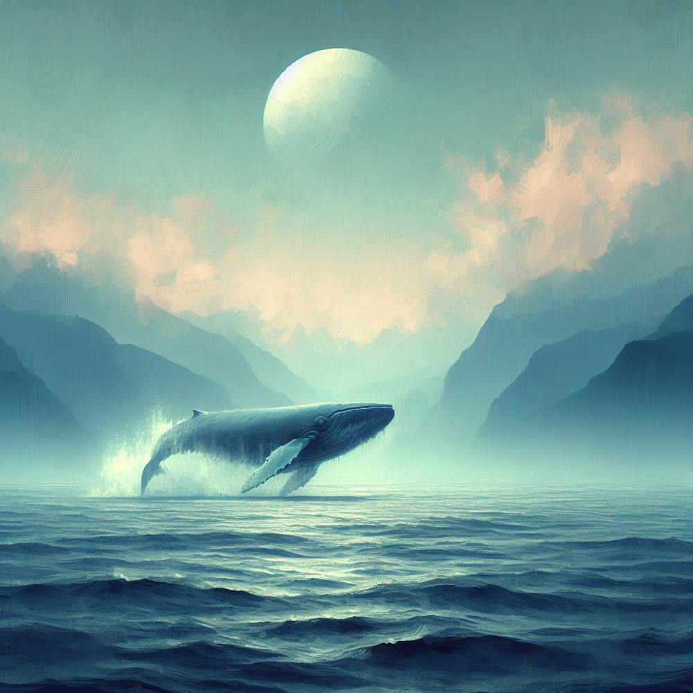 Whale In The Ocean
