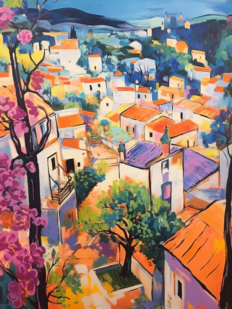 Altamura Italy 4 Fauvist Painting