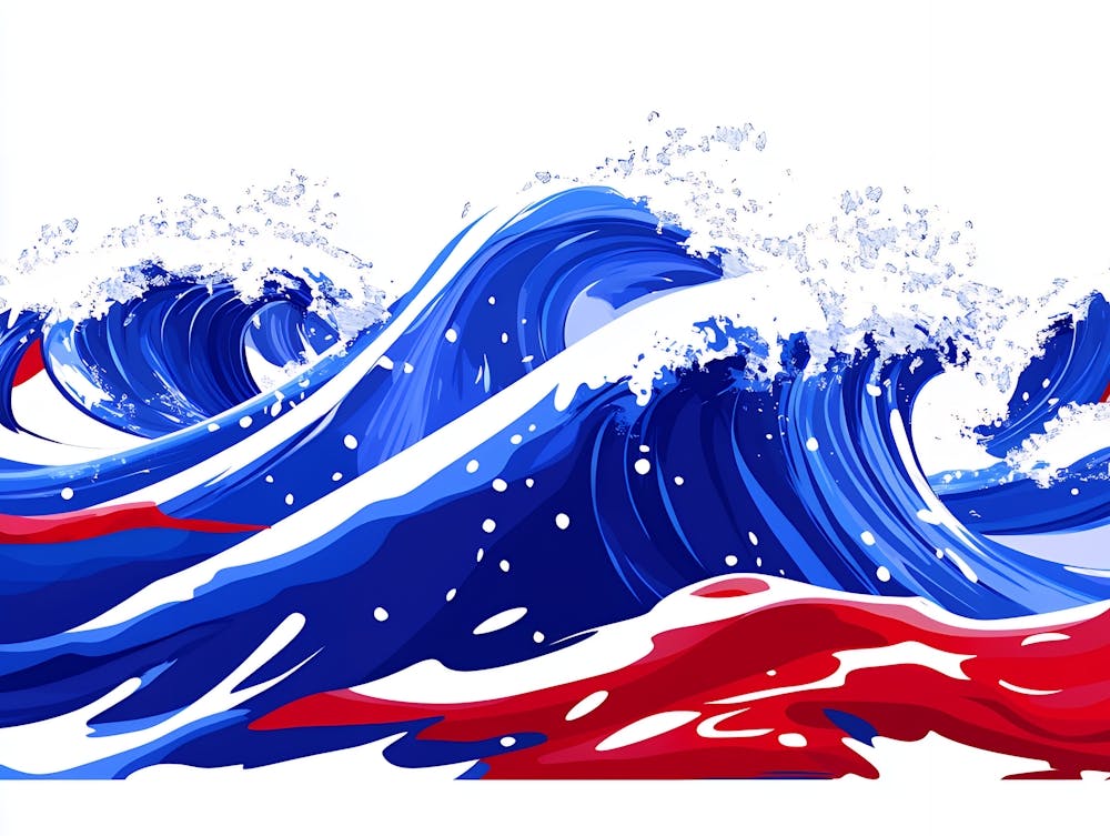 Russian Flag Wave