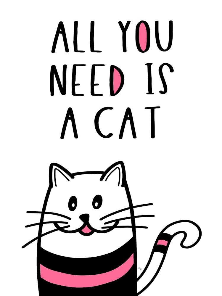 All you need is a cat quote