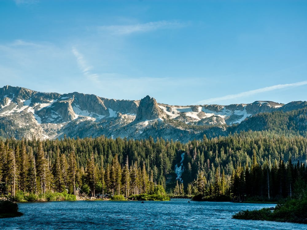 Crystal Crag From Twin Lakes