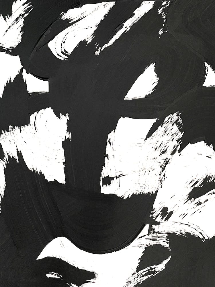 Thought Black Abstract