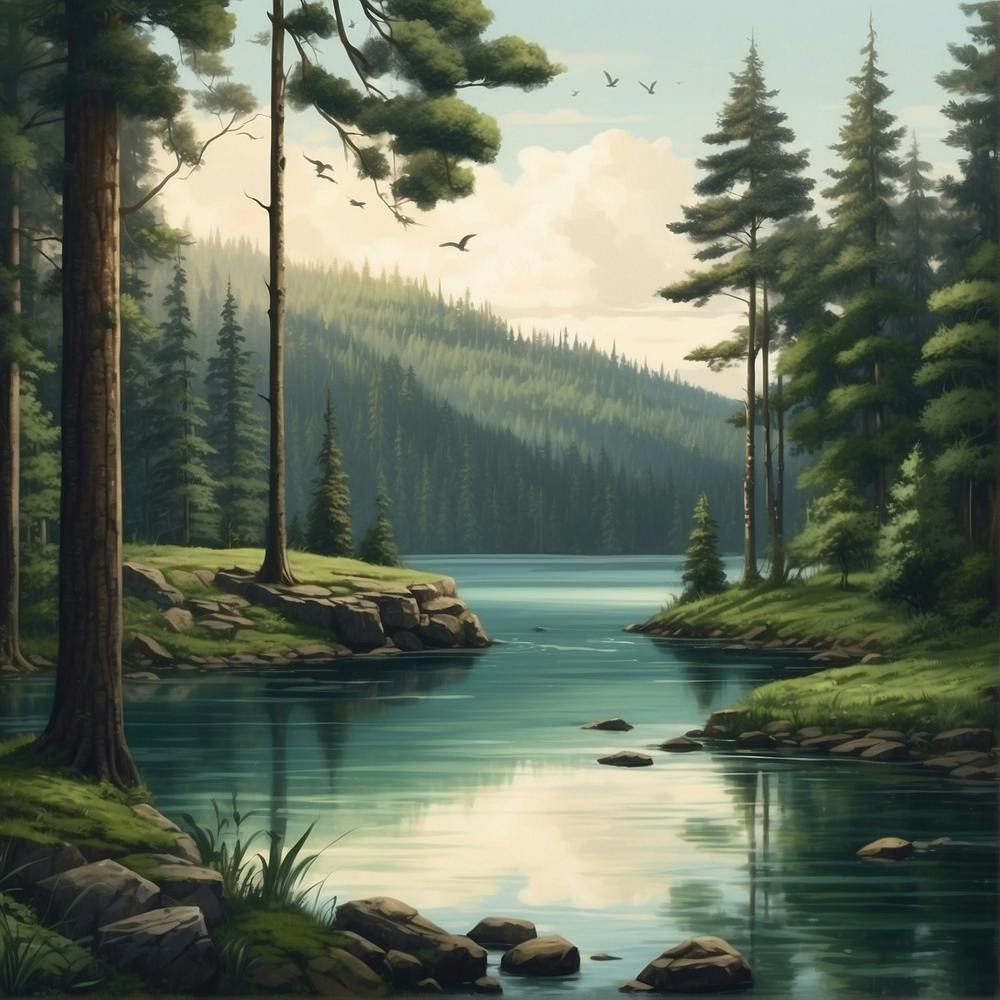 Lake In The Woods