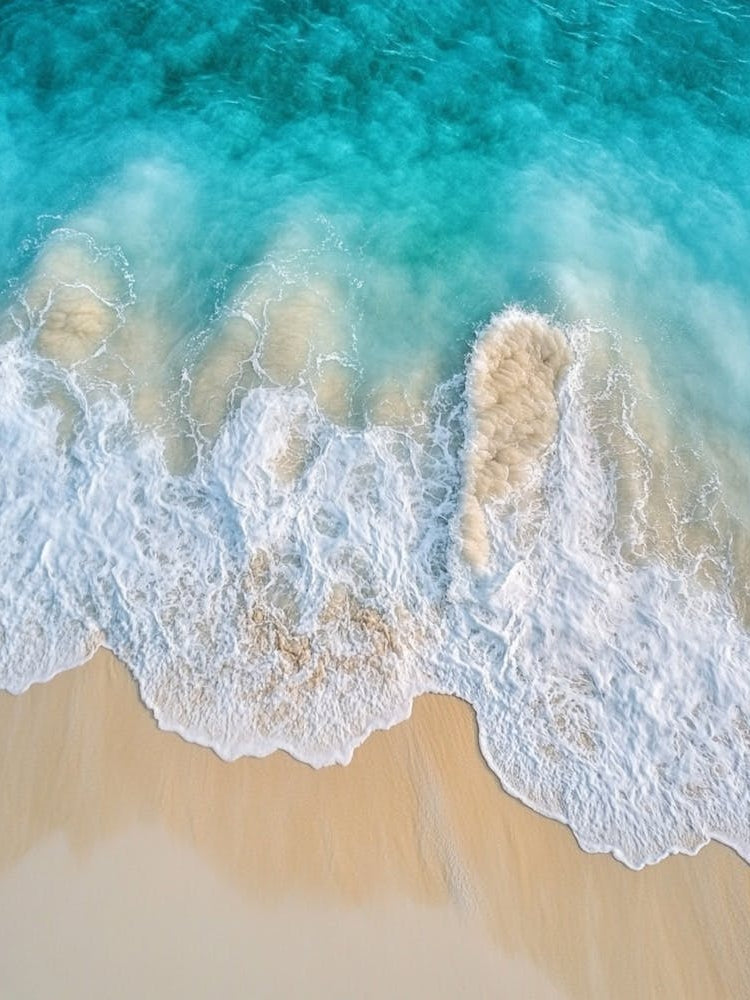 Aerial View Of A Tropical Beach 12