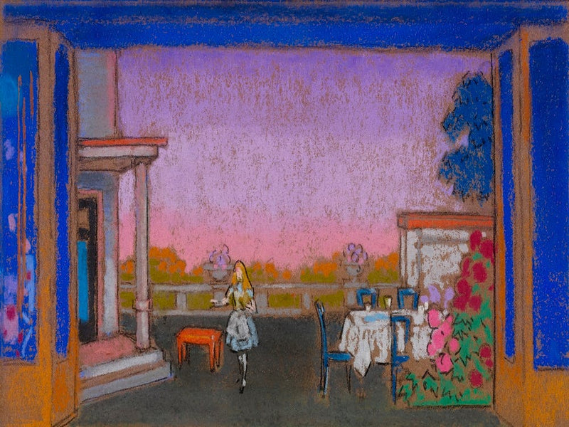 March Hare's Garden (1915), Alice in Wonderland