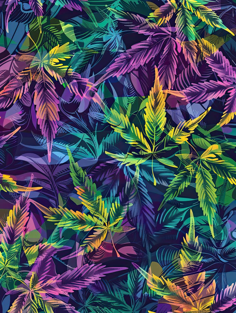 Neon Cannabis Night