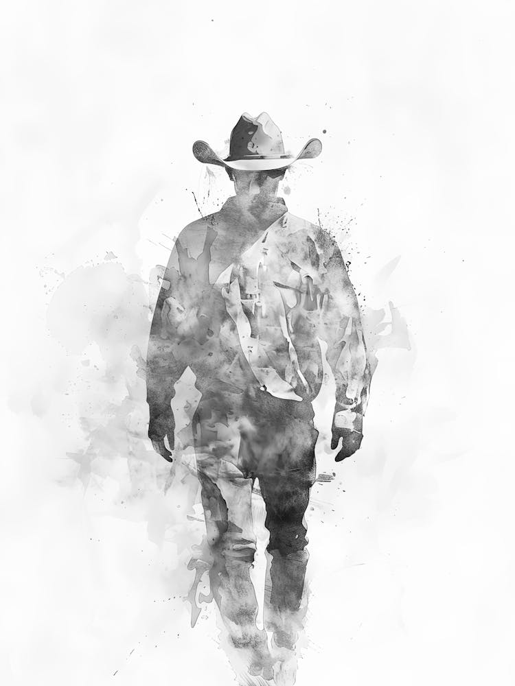 Cowboy Canvas Print