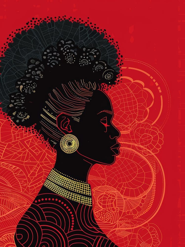 Portrait Of African Woman 54