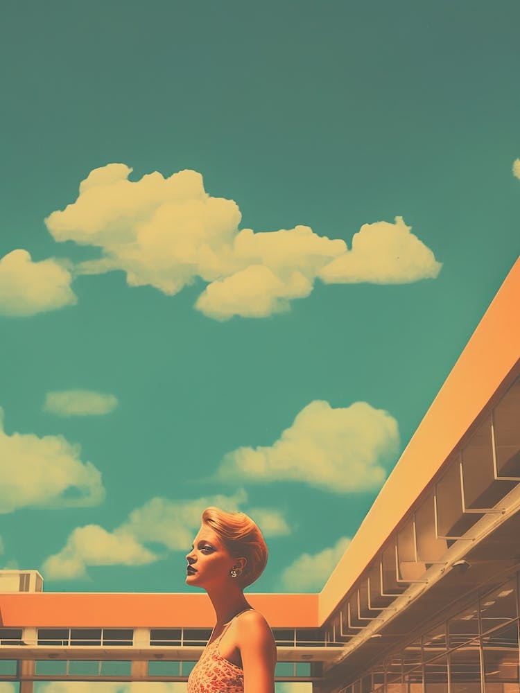 Vintage 1960er Sky Kitsch 3