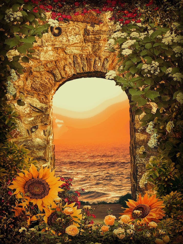Fantasy Arch Ocean