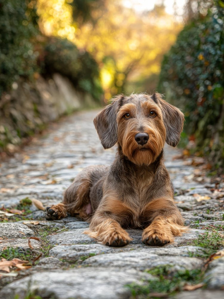 Dachshund. Generated AI. 1