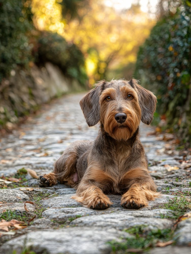 Dachshund. Generated AI. 1