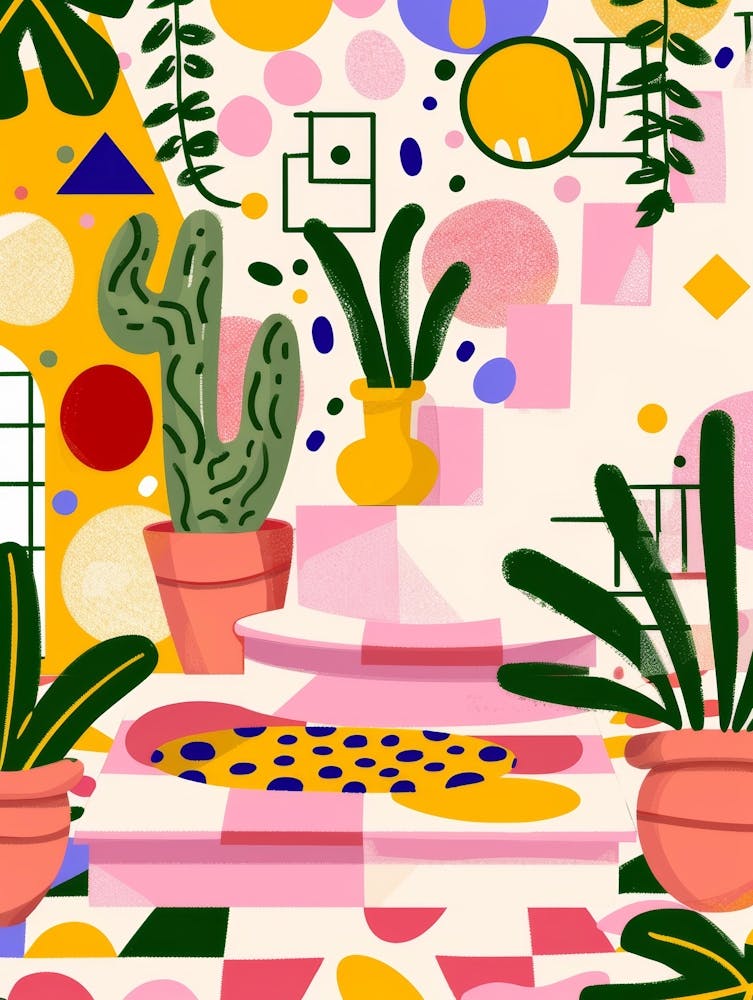 Kaktus-Illustration