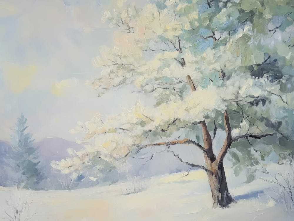 Winter Tree Landscape