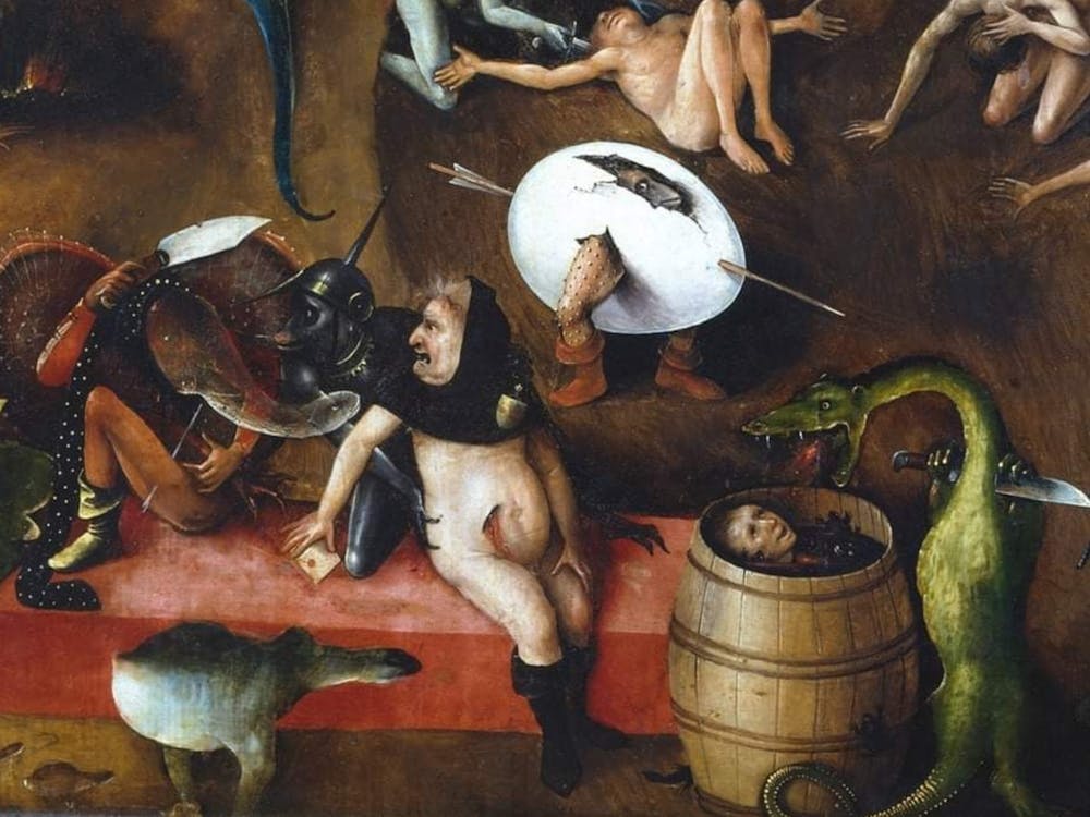 The Last Judgement (detail) - Hieronymous Bosch, c.1482 in HD Remastered