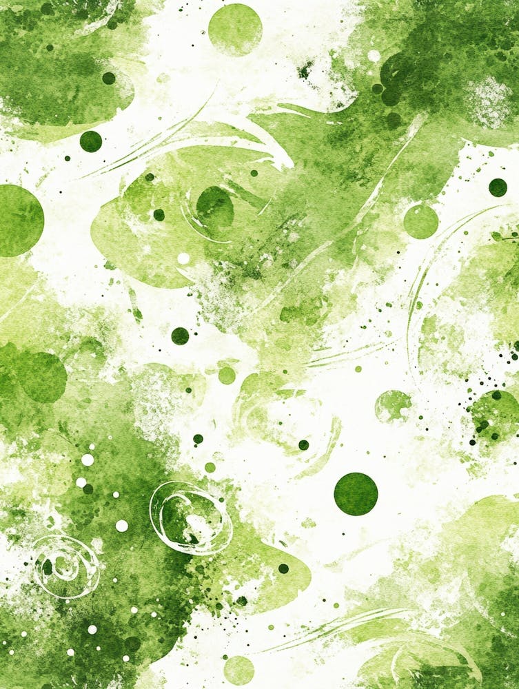 Green Watercolor