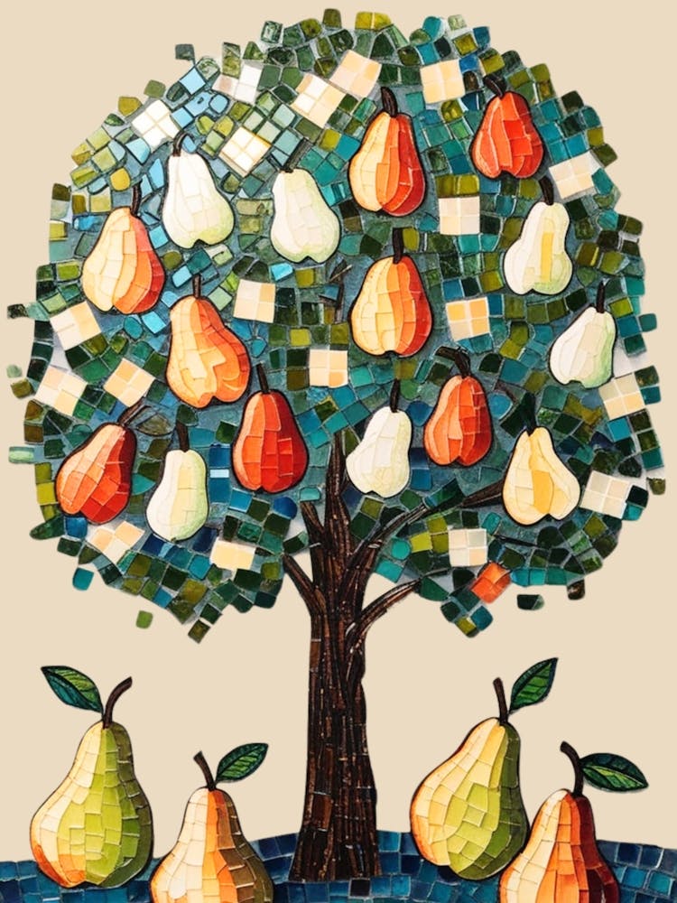 Mosaic Pear Tree 5