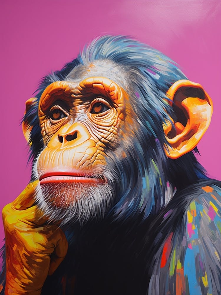 Monkey Pop Art 2