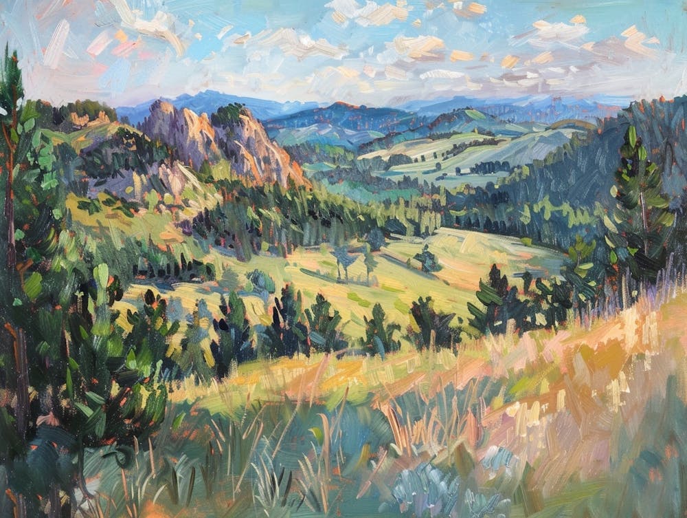 Western Landscapes Black Hills South Dakota 4