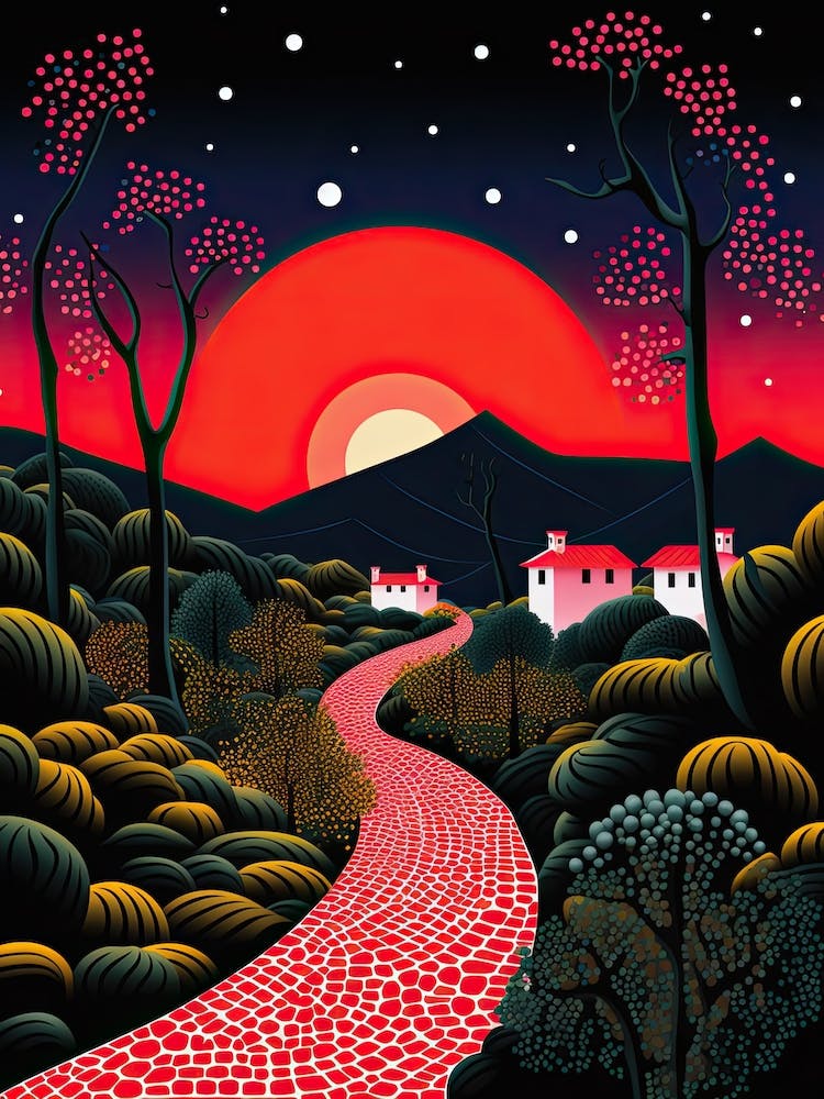 Ravello, Italy, Illustration In The Style Of Pop Art 4