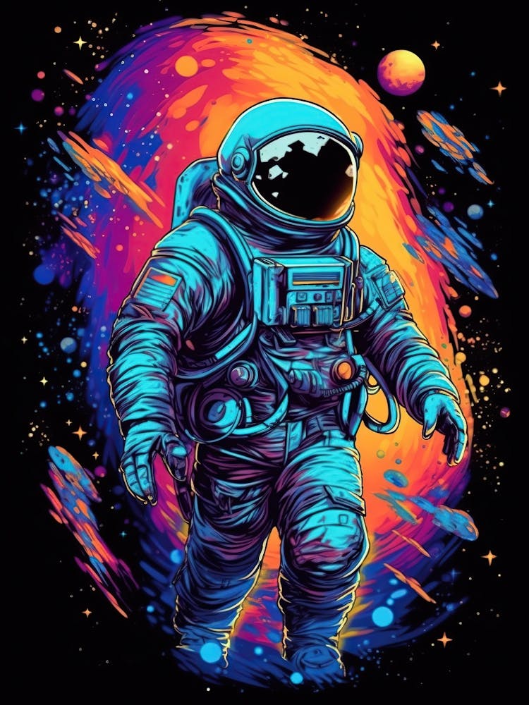 Astronaut In Space 15