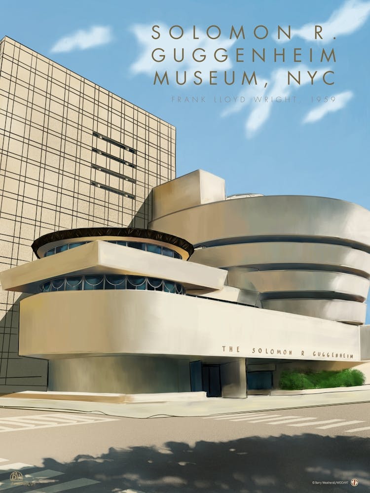 The Guggenheim NYC, Frank Lloyd Wright