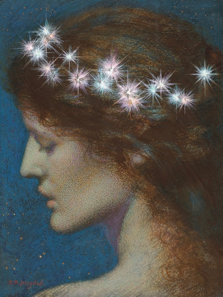 Night by Edward Robert Hughes (1851–1914)