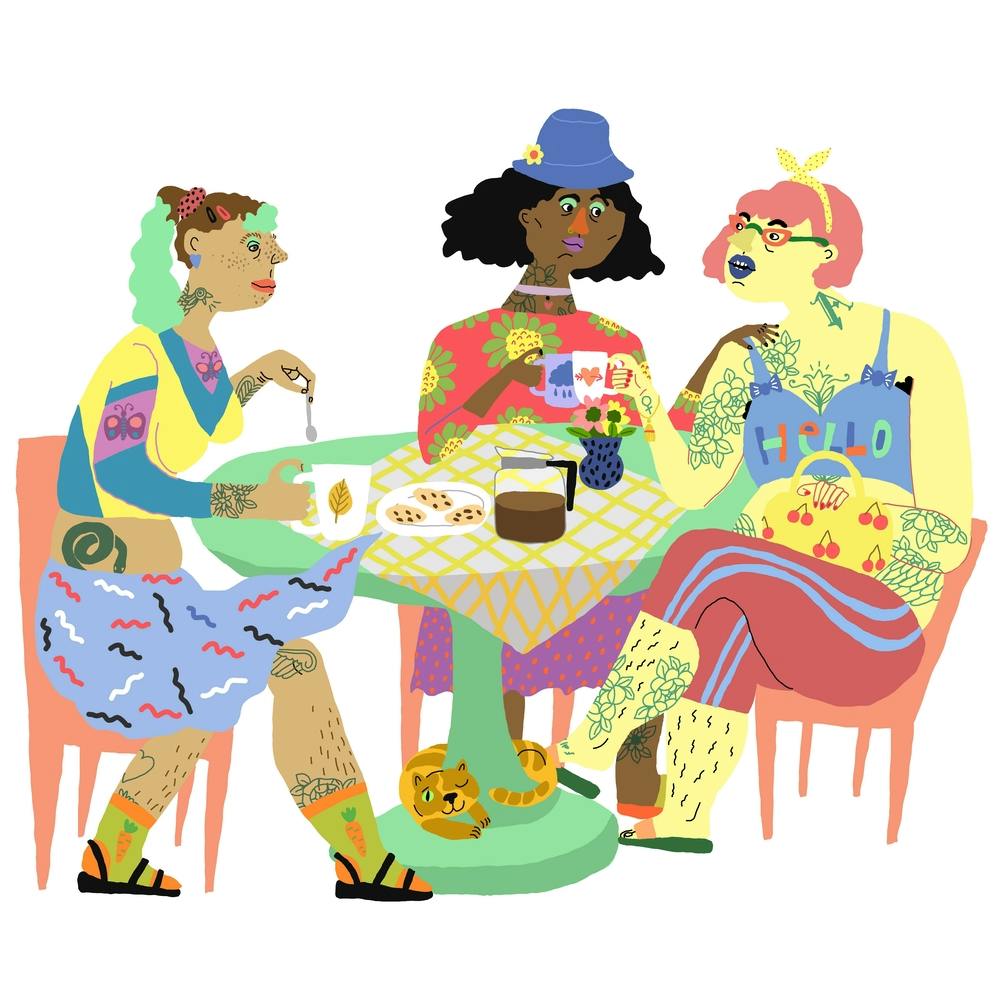 Caching Up With Friends Square 