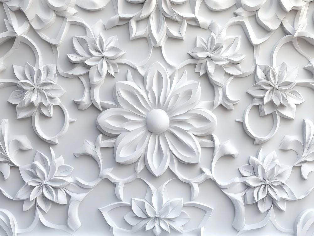 Décoration murale florale 5