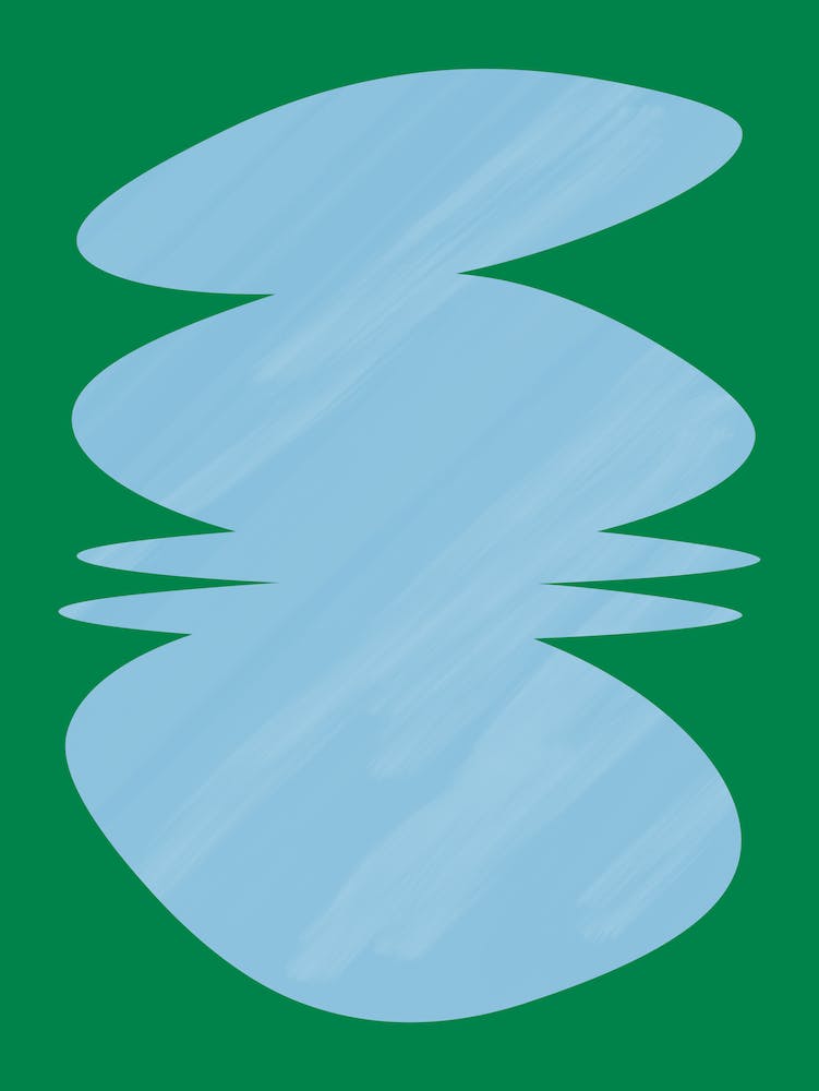 Colorful Organic Shape