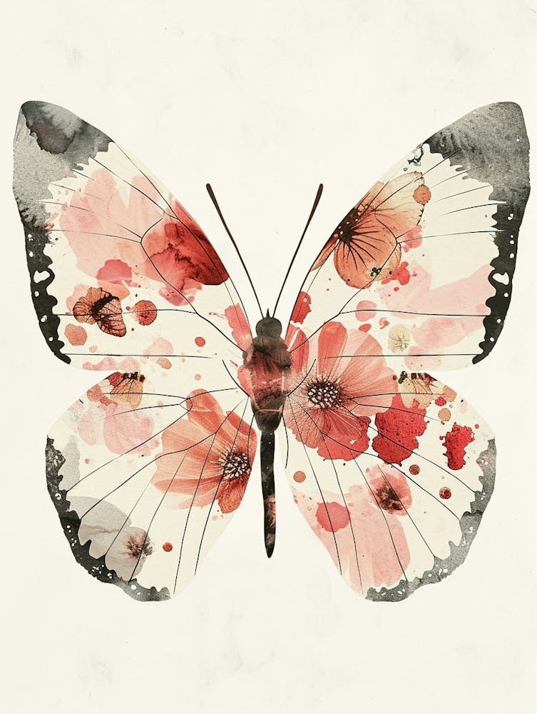 Colourful Insect Illustration Butterfly 34