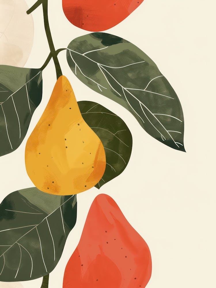 Figs Close Up Illustration 2