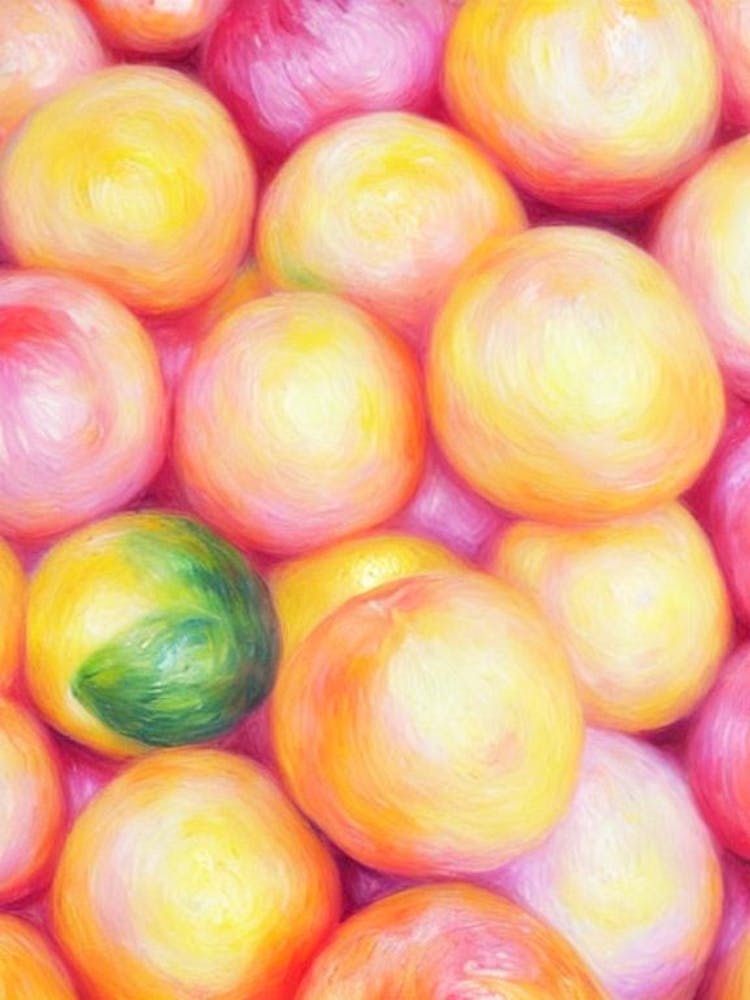 Blood Orange Painting Fruit