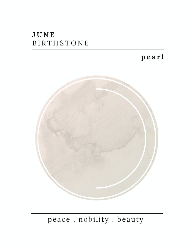 June Birthstone |Pearl