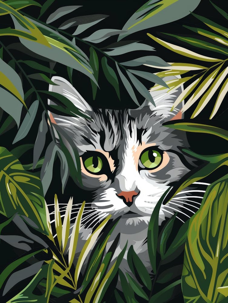 Cat In The Jungle 25