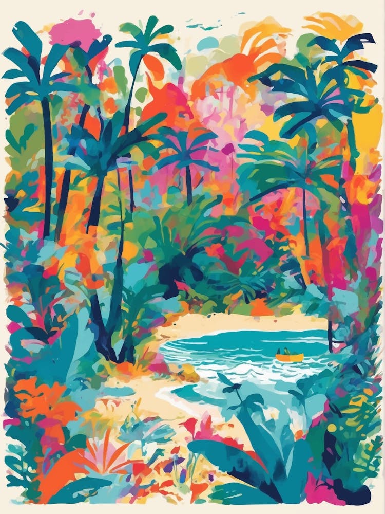 Tropical Paradise painting