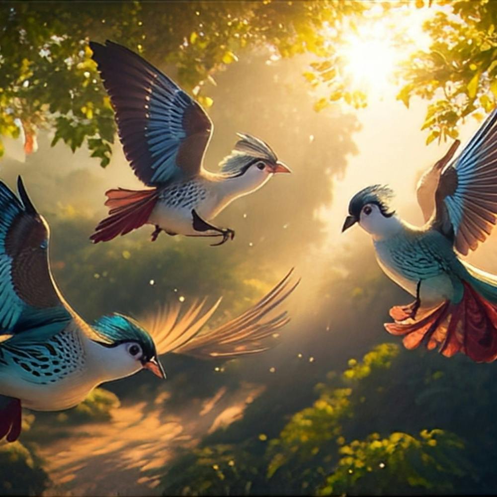 Peacockbidrs Is Flying