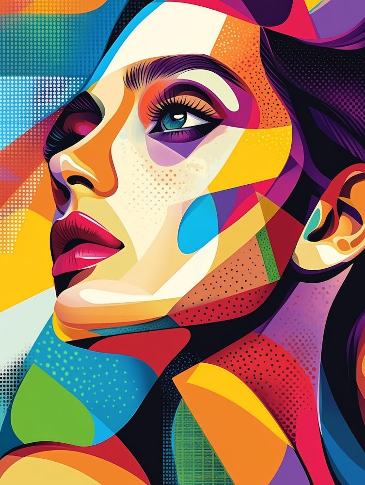 Colorful Abstract Painting 1