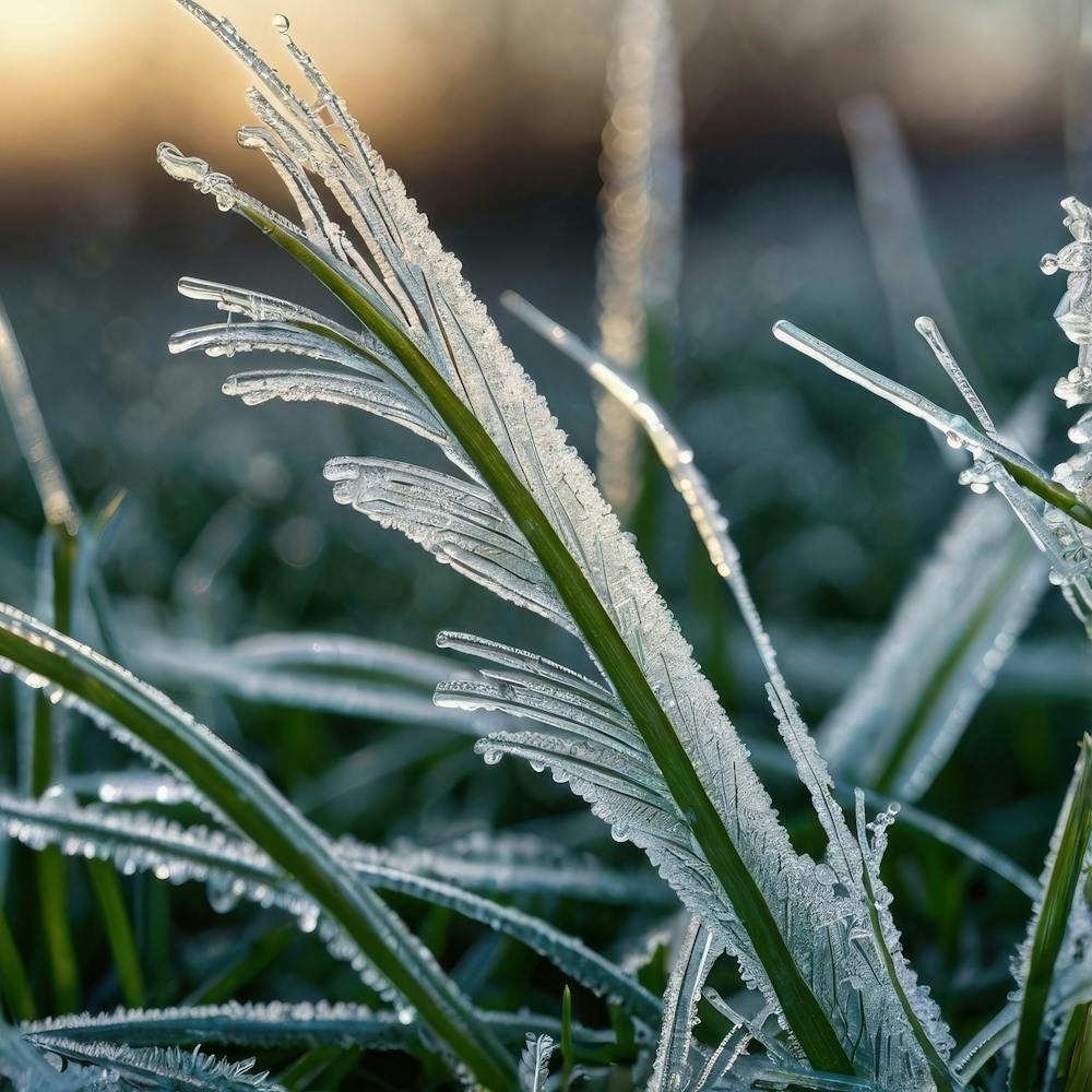 Frosty Grass 1