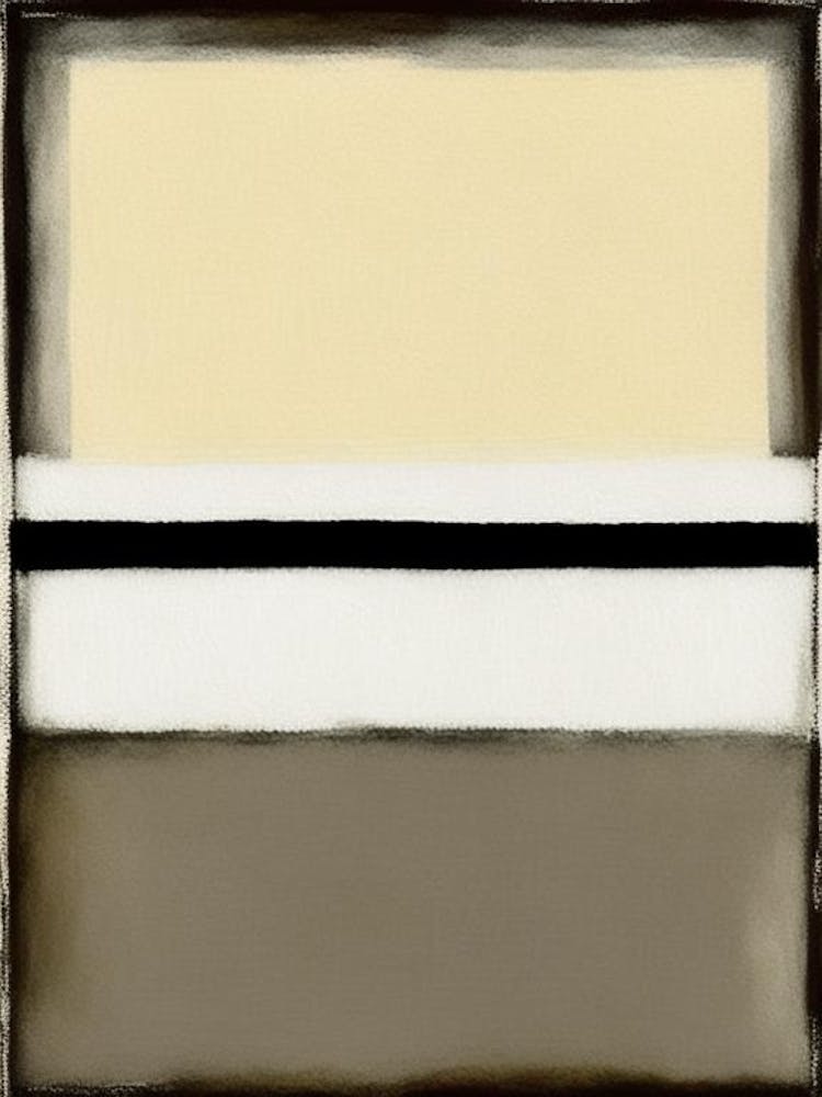 Courage Symbol Abstract Painting