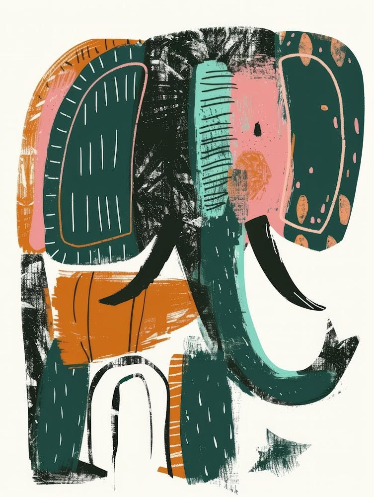 Elephant Canvas Print 2