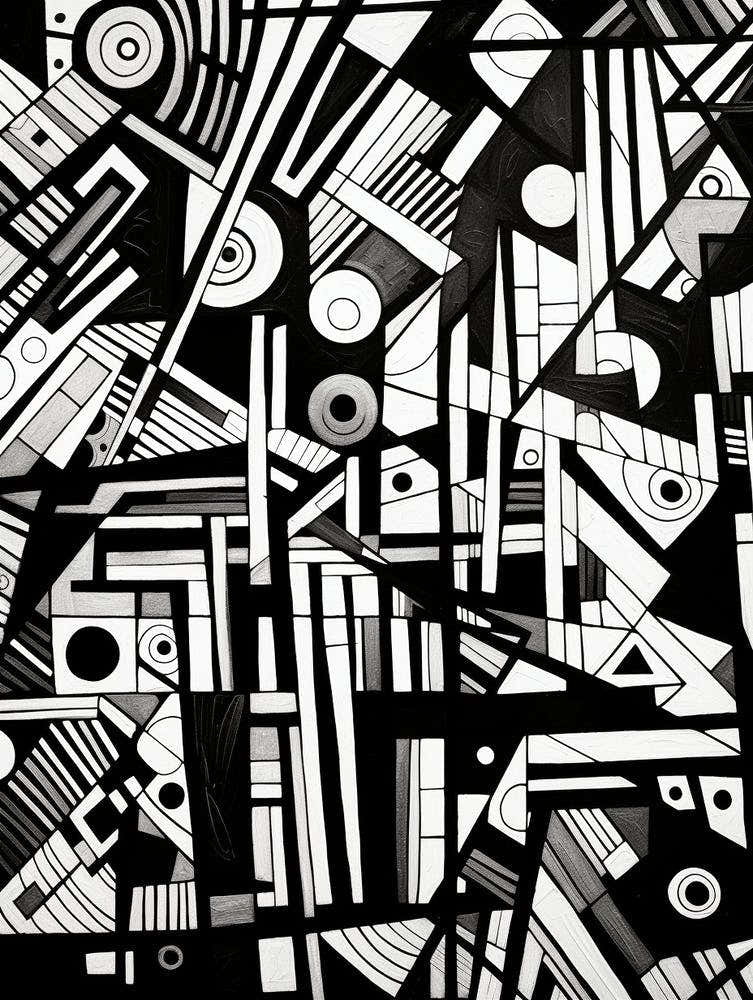 Patterns Abstract Black And White 5