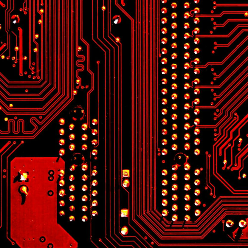 Red Circuit Board Texture Red Circuit Digital Texture Circuit Board Red Technology
