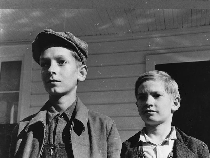 Sons Of Farmer, Chicot Farms, Arkansas By Russell Lee